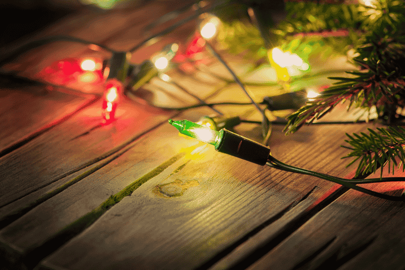 recycle christmas lights