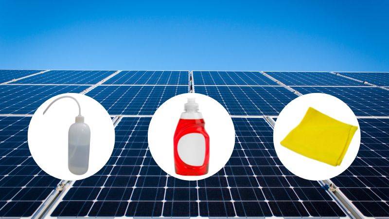 solar panel cleaning tips