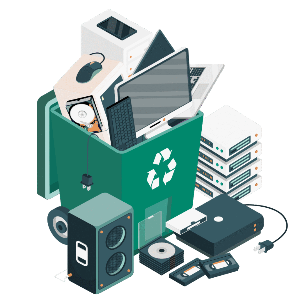 Computer and Electronics Recycling Services in the San Francisco Bay Area Banner Image