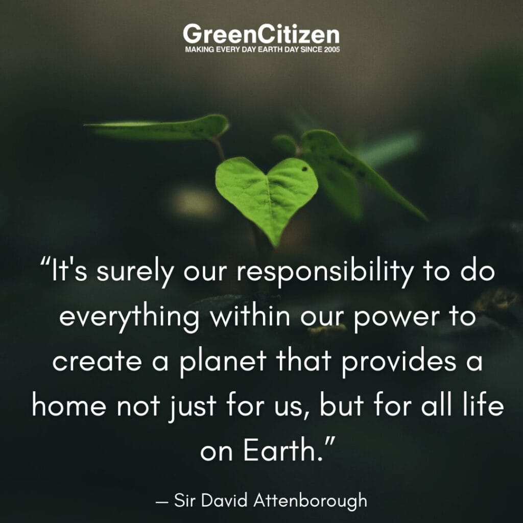 Earth day quotes - Sir David Attenborough