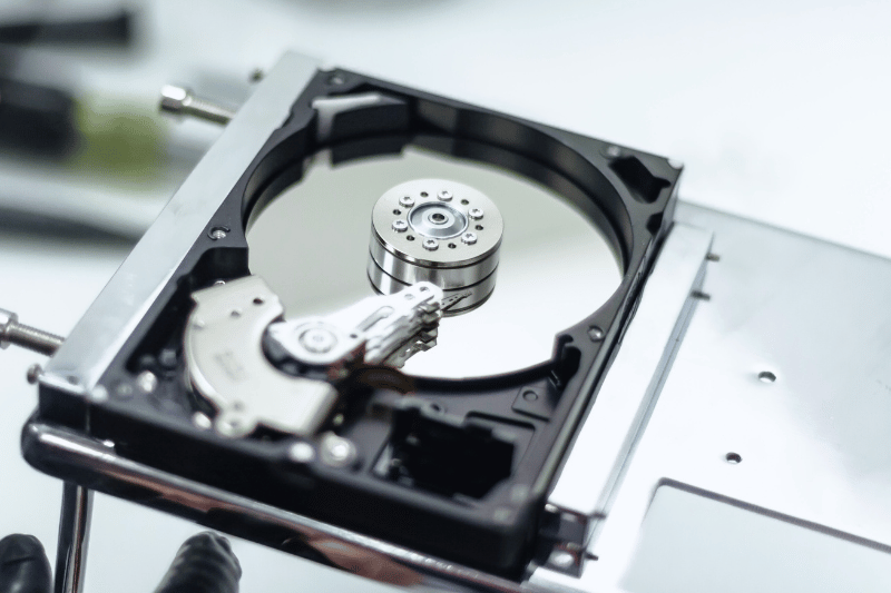 dispose of hard drives by degaussing