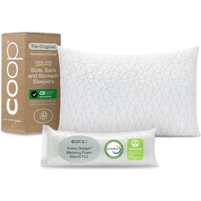 Coop organic pillows
