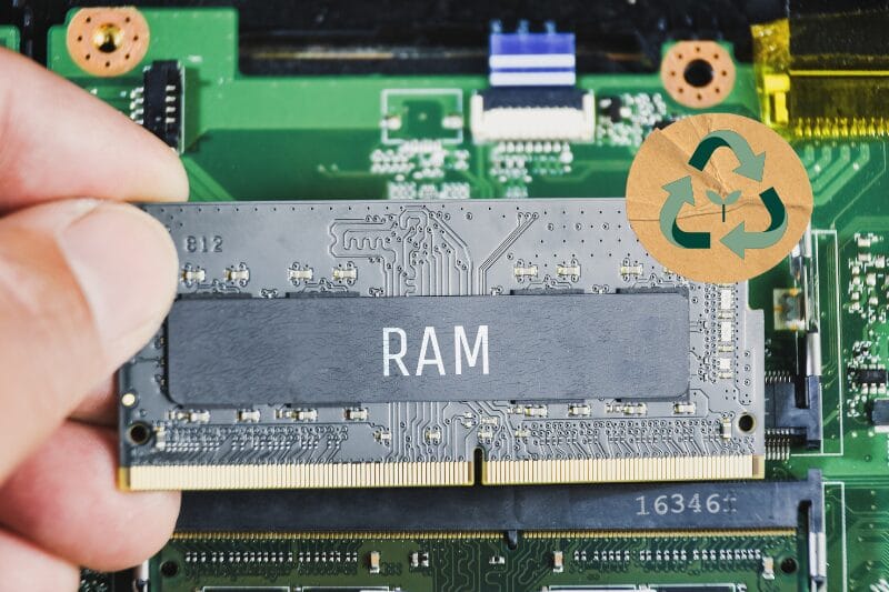 what to do with laptop rams - recycle RAM sticks
