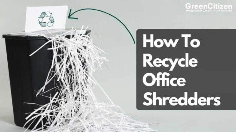 How To Recycle Office Shredders