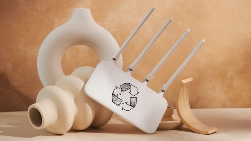 router recycling for businesses