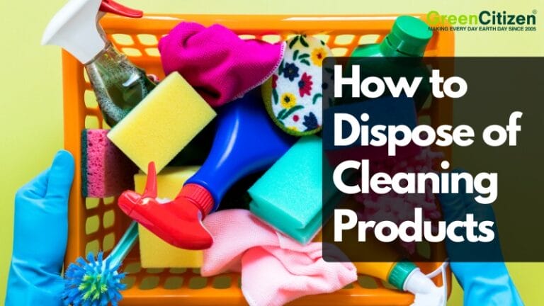 How to Dispose of Cleaning Products
