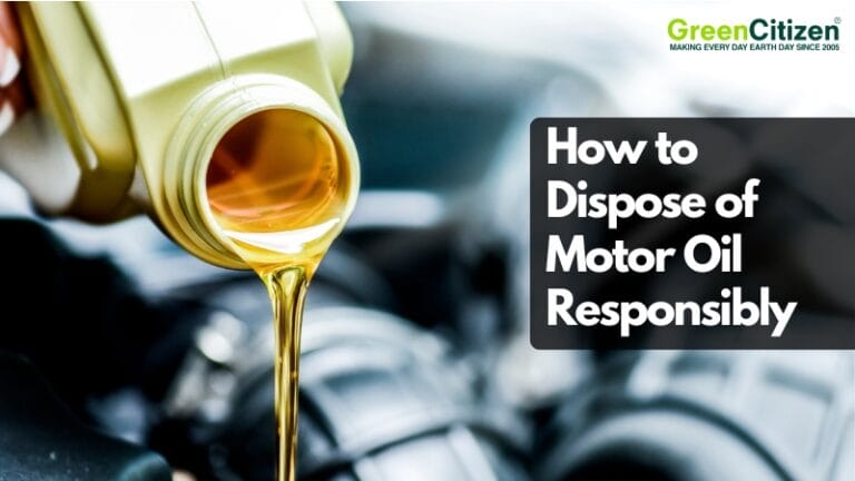 How to Dispose of Motor Oil
