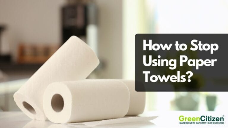 How to Stop Using Paper Towels
