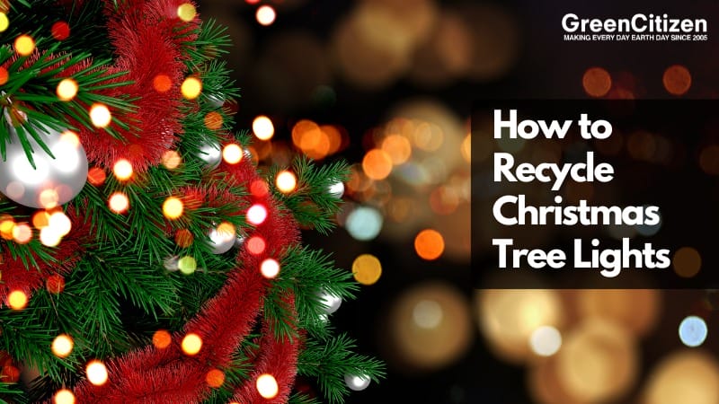 recycle Christmas tree lights
